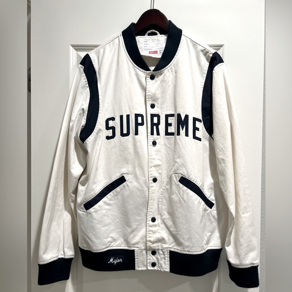 SUPREME Major varsity jacket XL